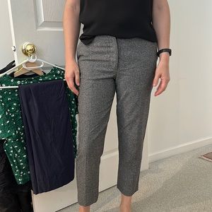 Aritzia cropped wool trousers size 2